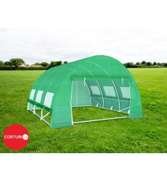 Solar de gradina 3x3 m 9 mp, teava galvanizata