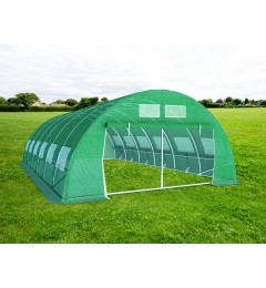 6x6 m Solar de gradina 48 mp, teava galvanizata