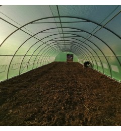 6x6 m Solar de gradina 48 mp, teava galvanizata